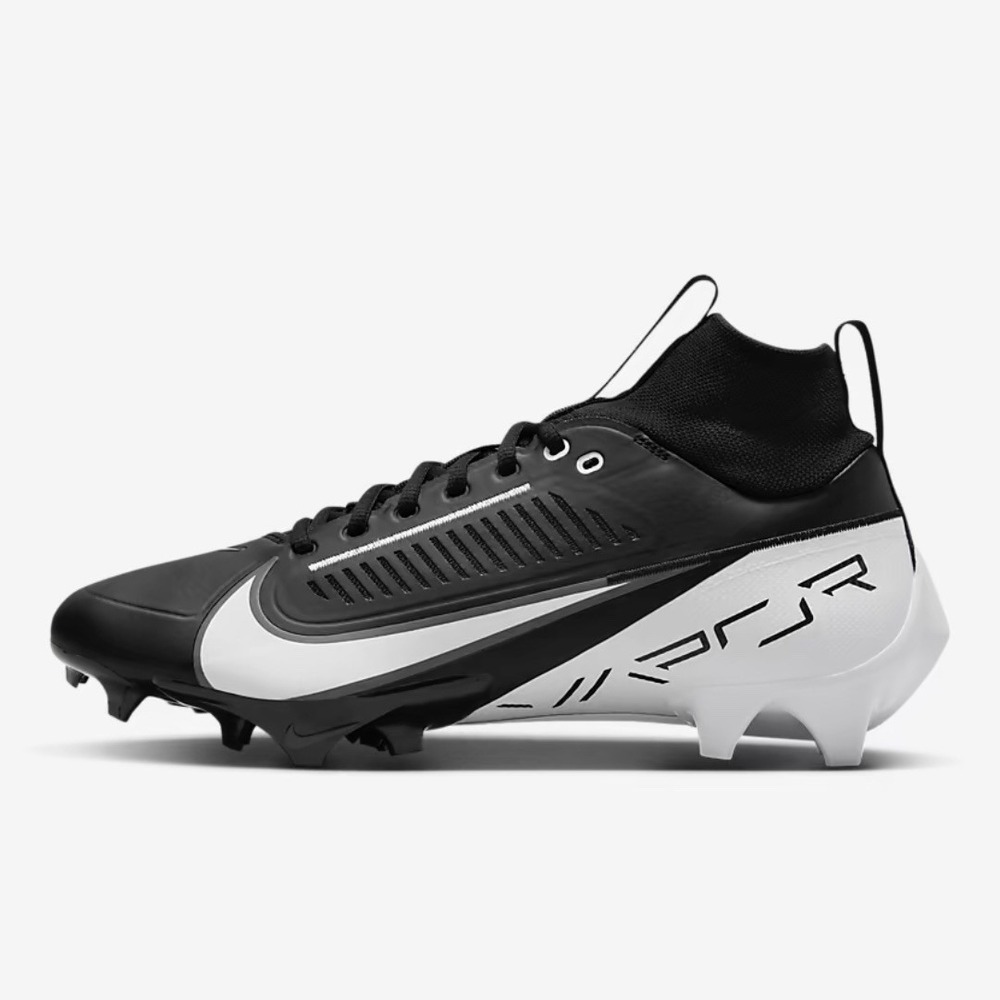Nike Vapor Edge Pro 360 2 Black White DA5456-001 Football Cleats New Mens Sz 13